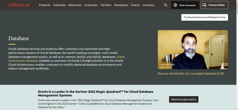 Oracle RDBMS