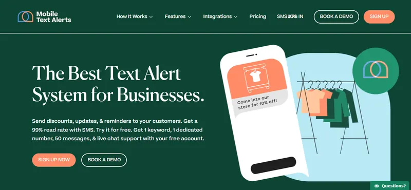 Mobile Text Alerts