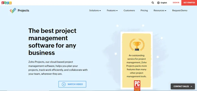 Zoho Projects