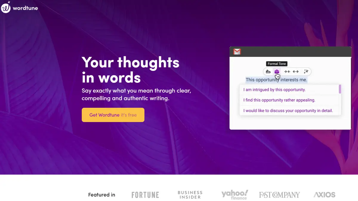 Wordtune: Your Secret Weapon for Crafting Flawless Content