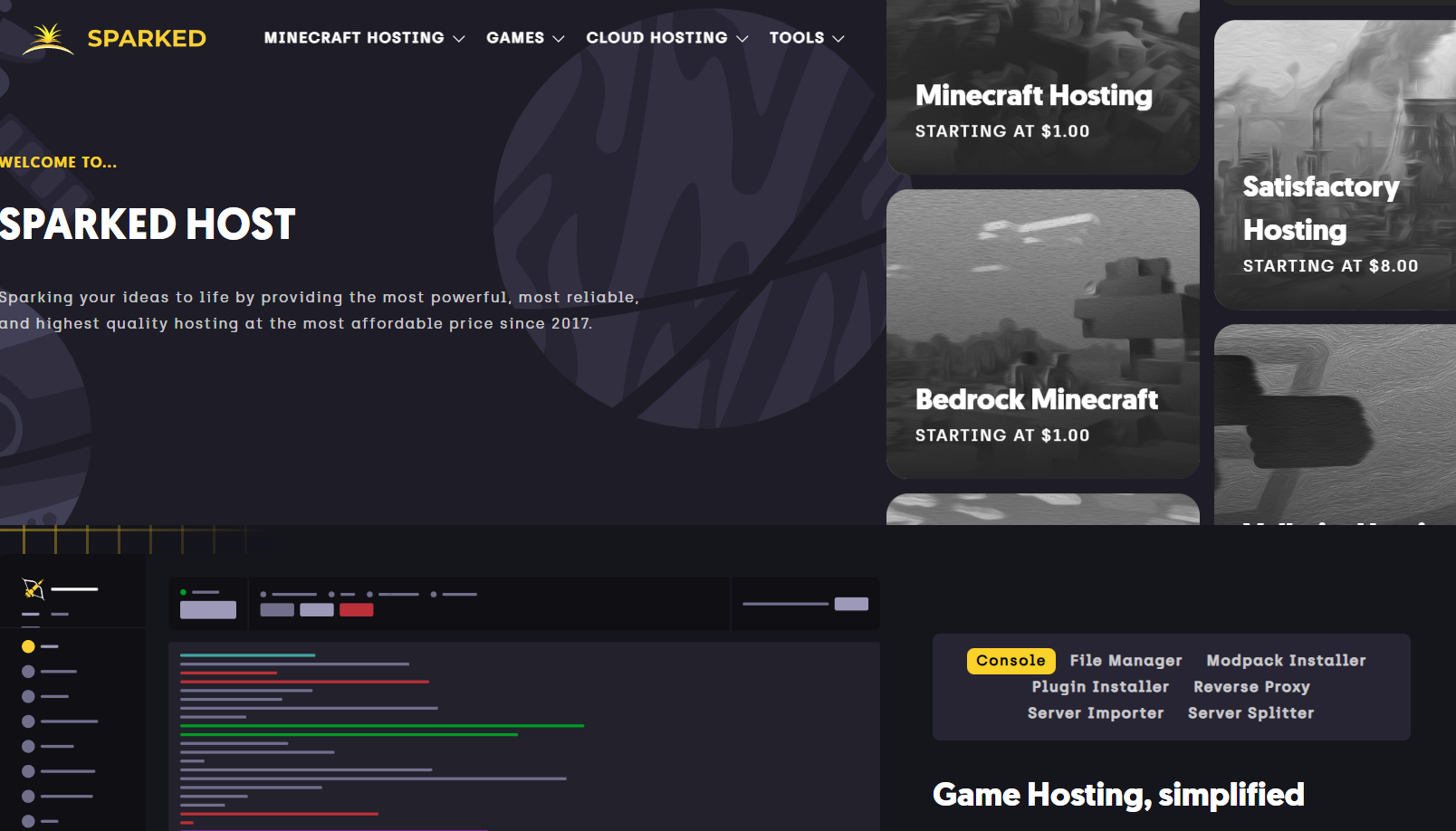 sparked host