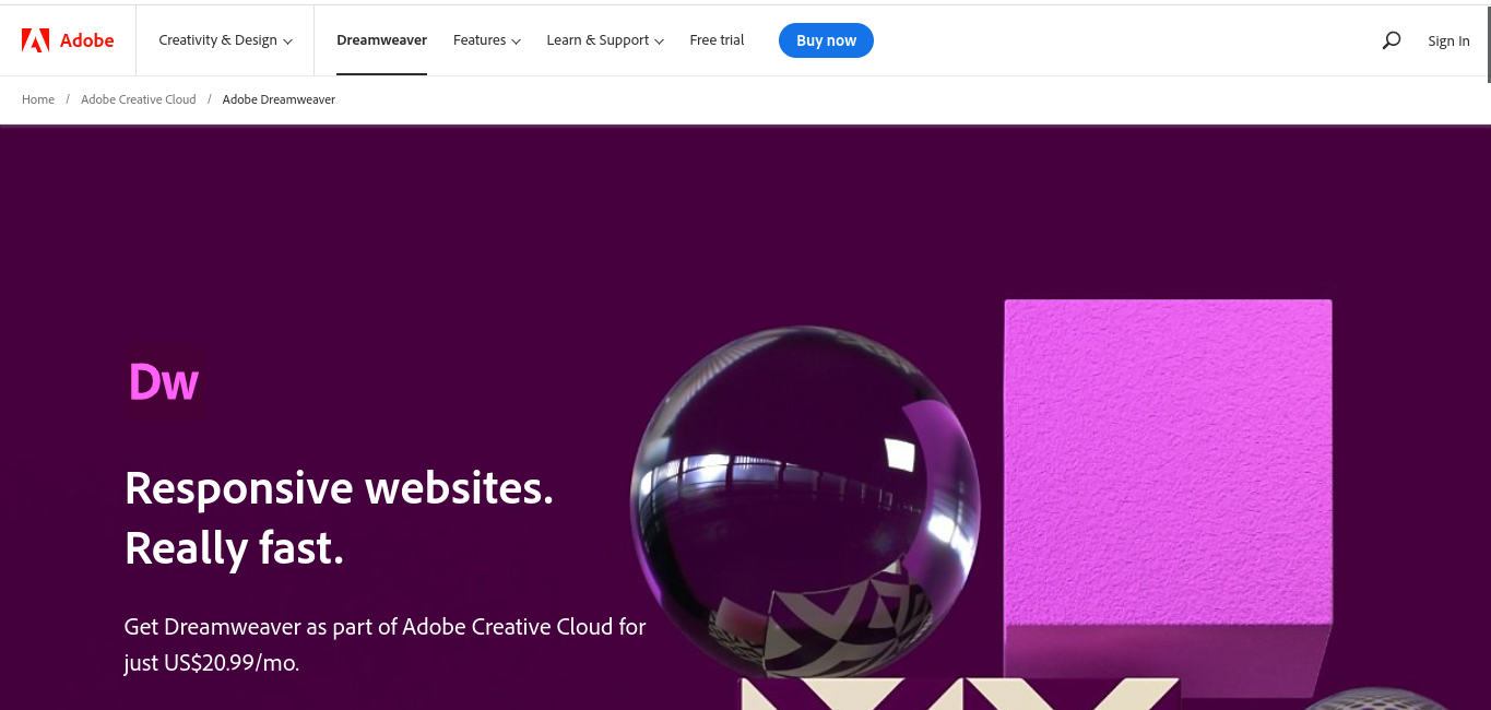 Adobe Dreamweaver