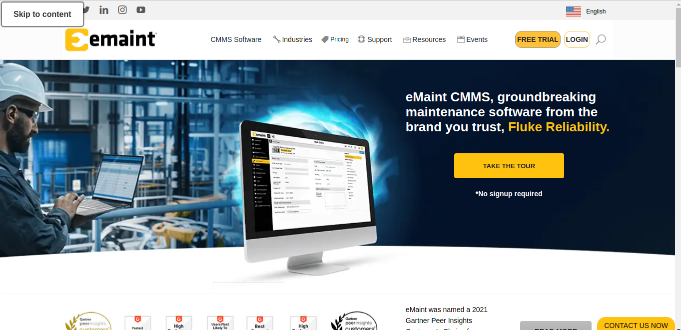 eMaint CMMS