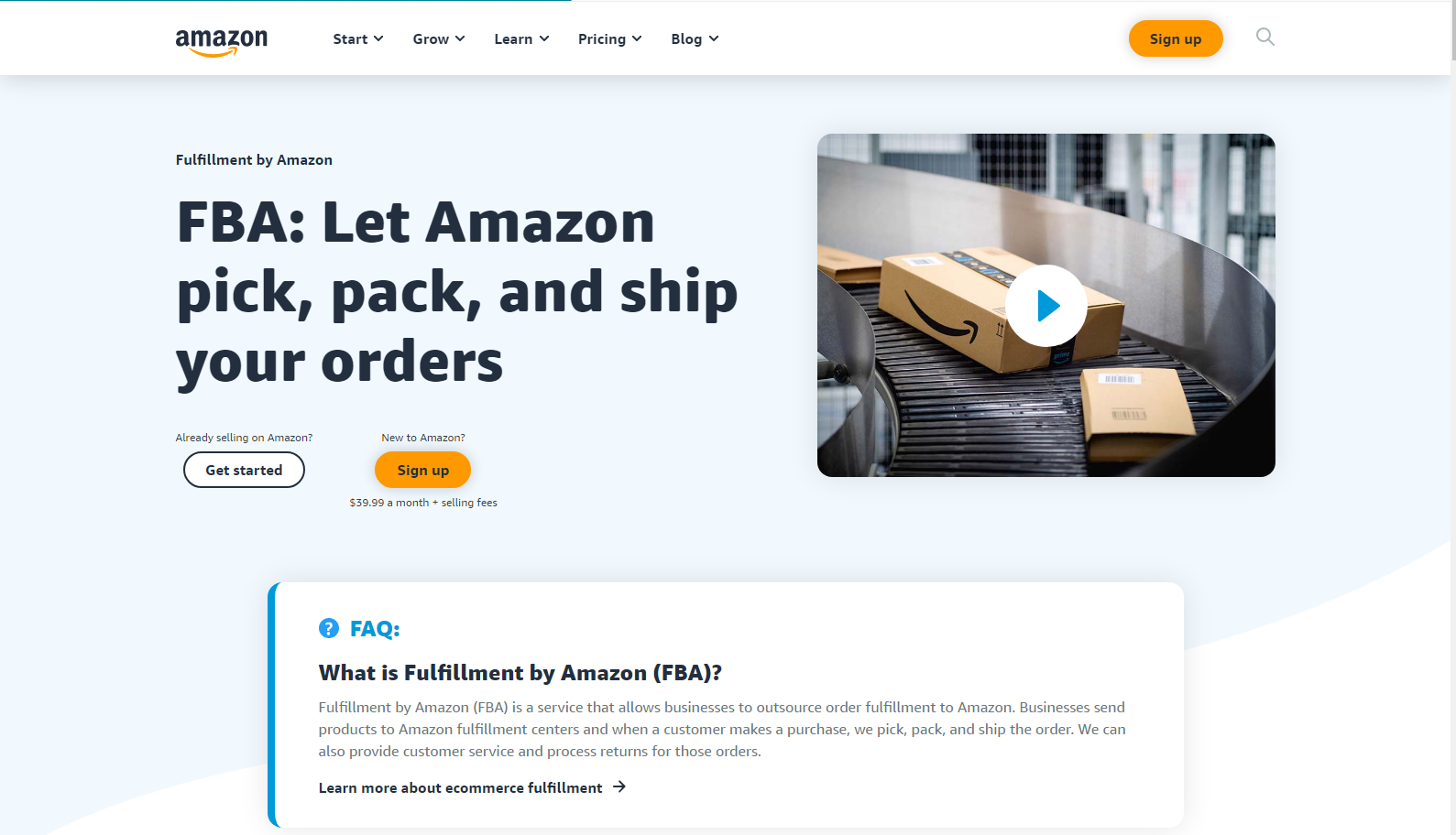 Fulfillment by Amazon
