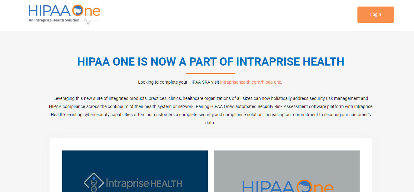HIPAA One, financial transactions.