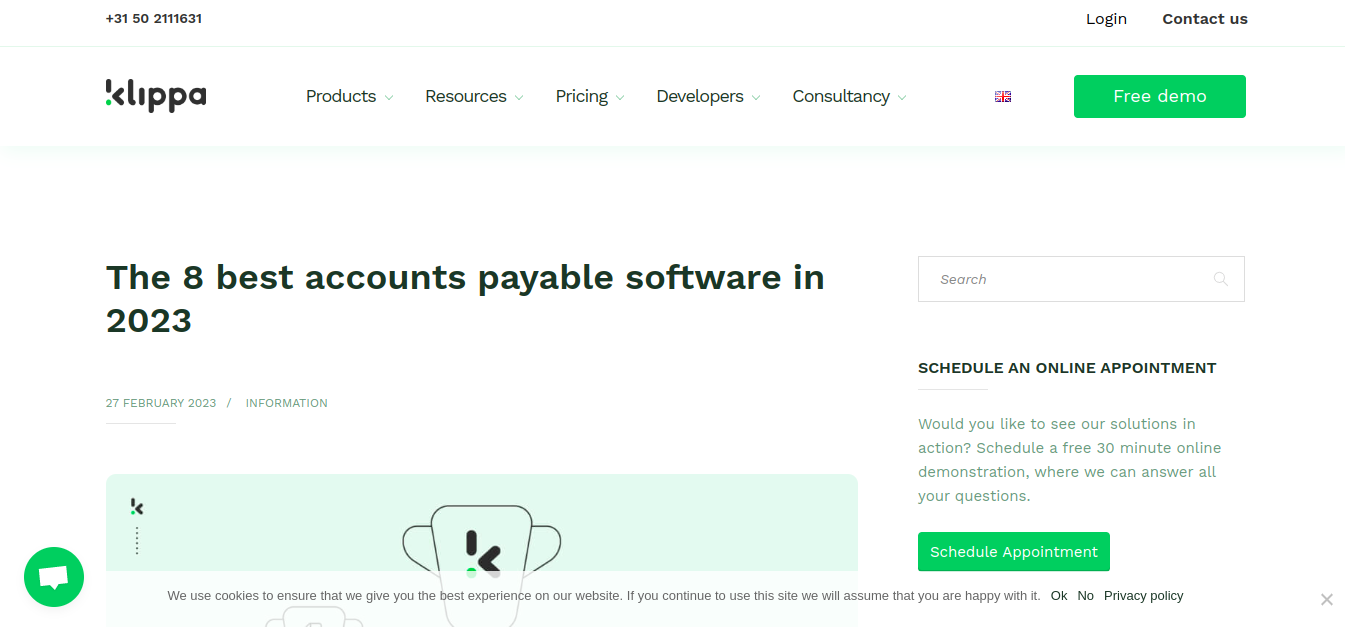 13 Best Accounts Payable Software Platforms in 2023 (Ranked and Reviewed) 2 Klippa SpendControl AP Software