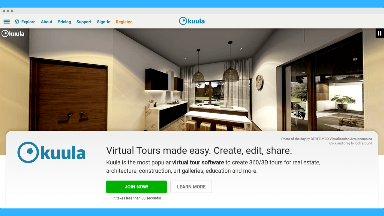 kuula is the best Virtual Tour Software of 2023