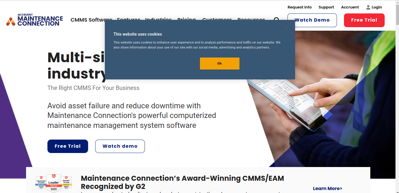 Maintenance Connection
