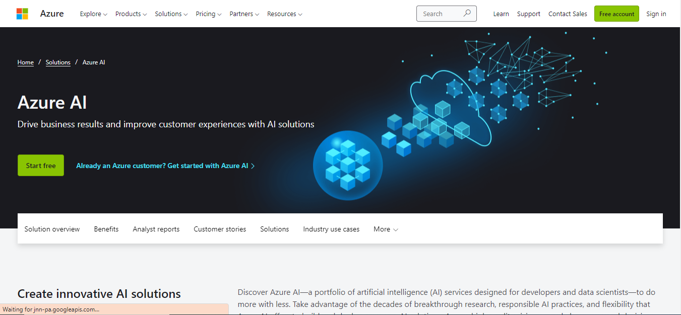 9 Best AI Development Software of 2023 (Ranked and Reviewed) 2 Microsoft Azure AI Platform
