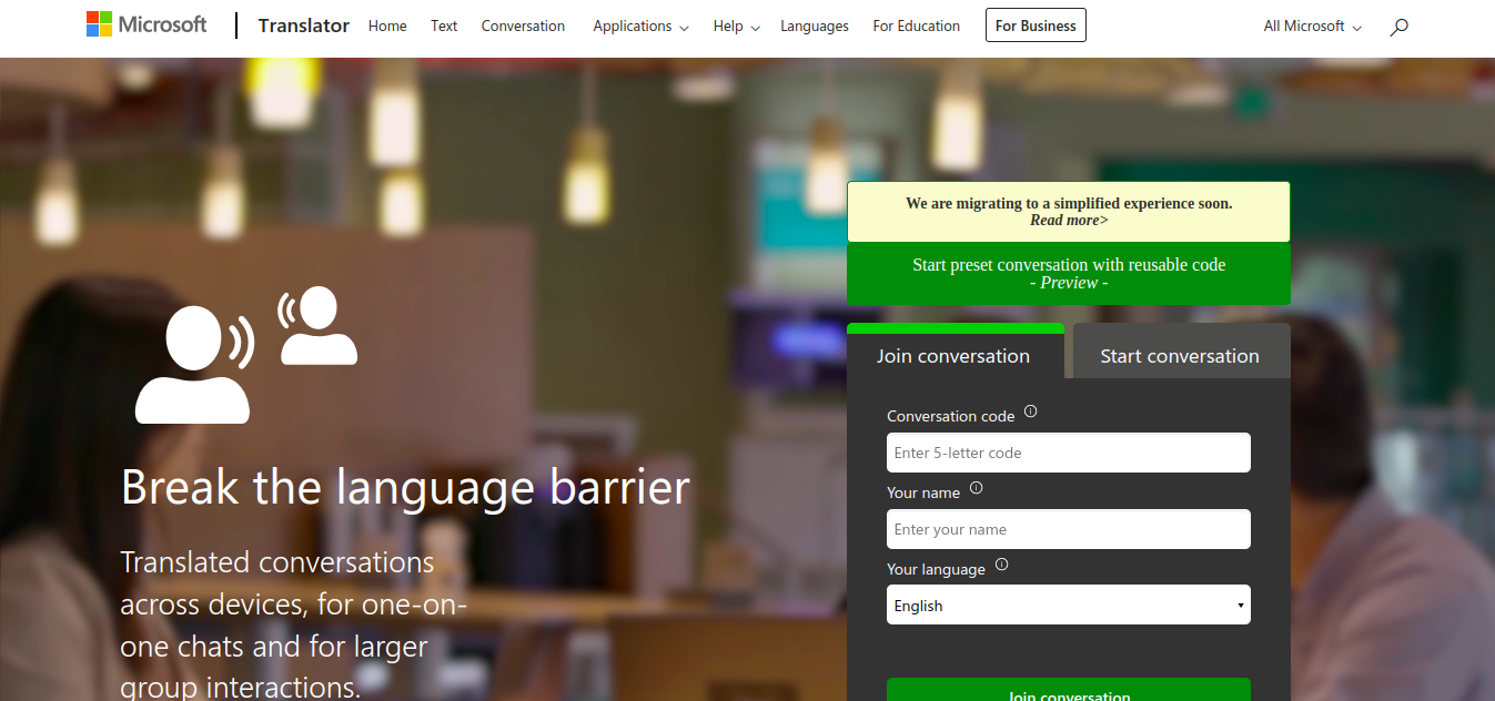 Microsoft Translator