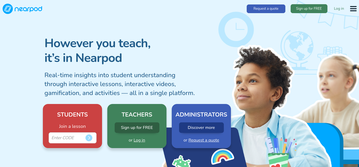 Best K-12 Assessment Platforms with Progress Tracking (2023) 14 Nearpod