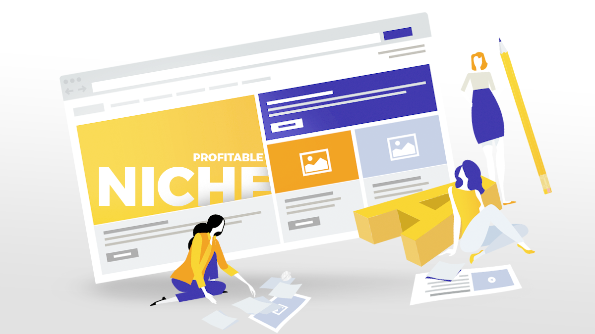 Niche Website search volume 