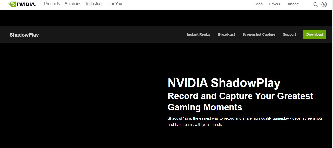 Nvidia ShadowPlay