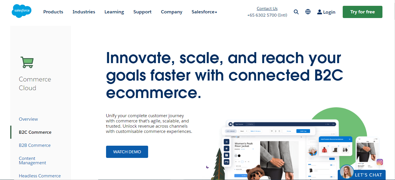 7 Best Headless Ecommerce Platforms in 2023 (Ranked and Reviewed) 5 Salesforce Commerce Cloud