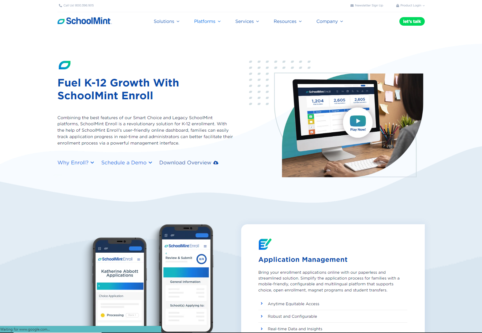 SchoolMint Enroll