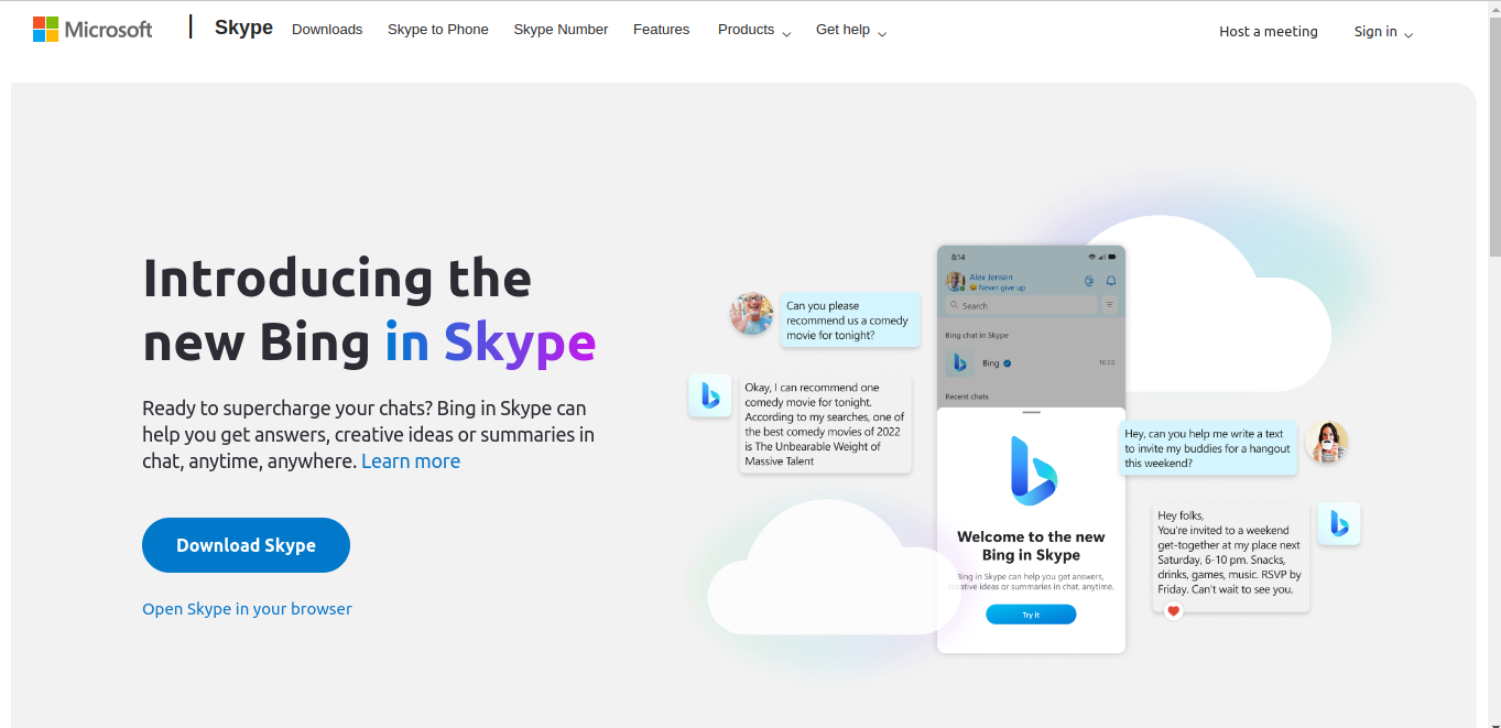 skype