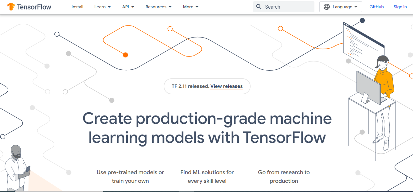 9 Best AI Development Software of 2023 (Ranked and Reviewed) 5 TensorFlow