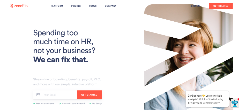                                                             Zenefits