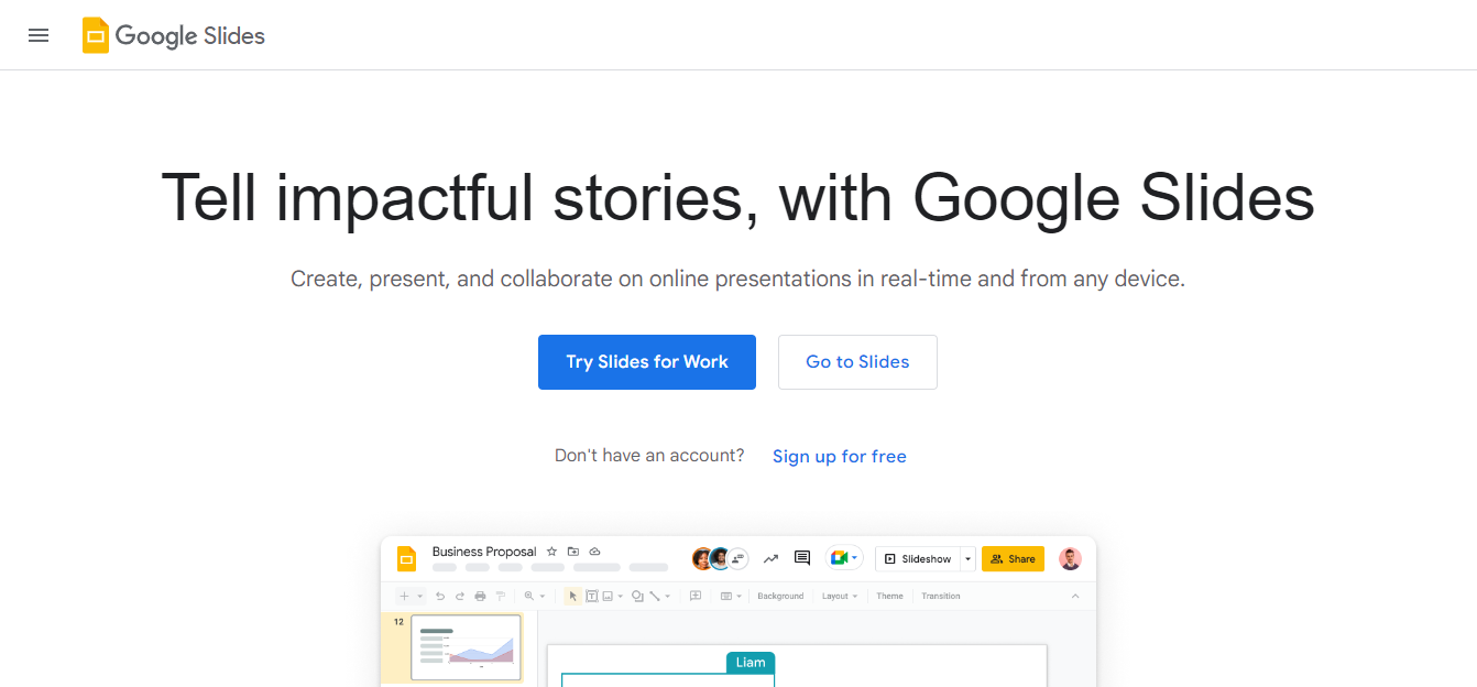                                                                     Google Slides