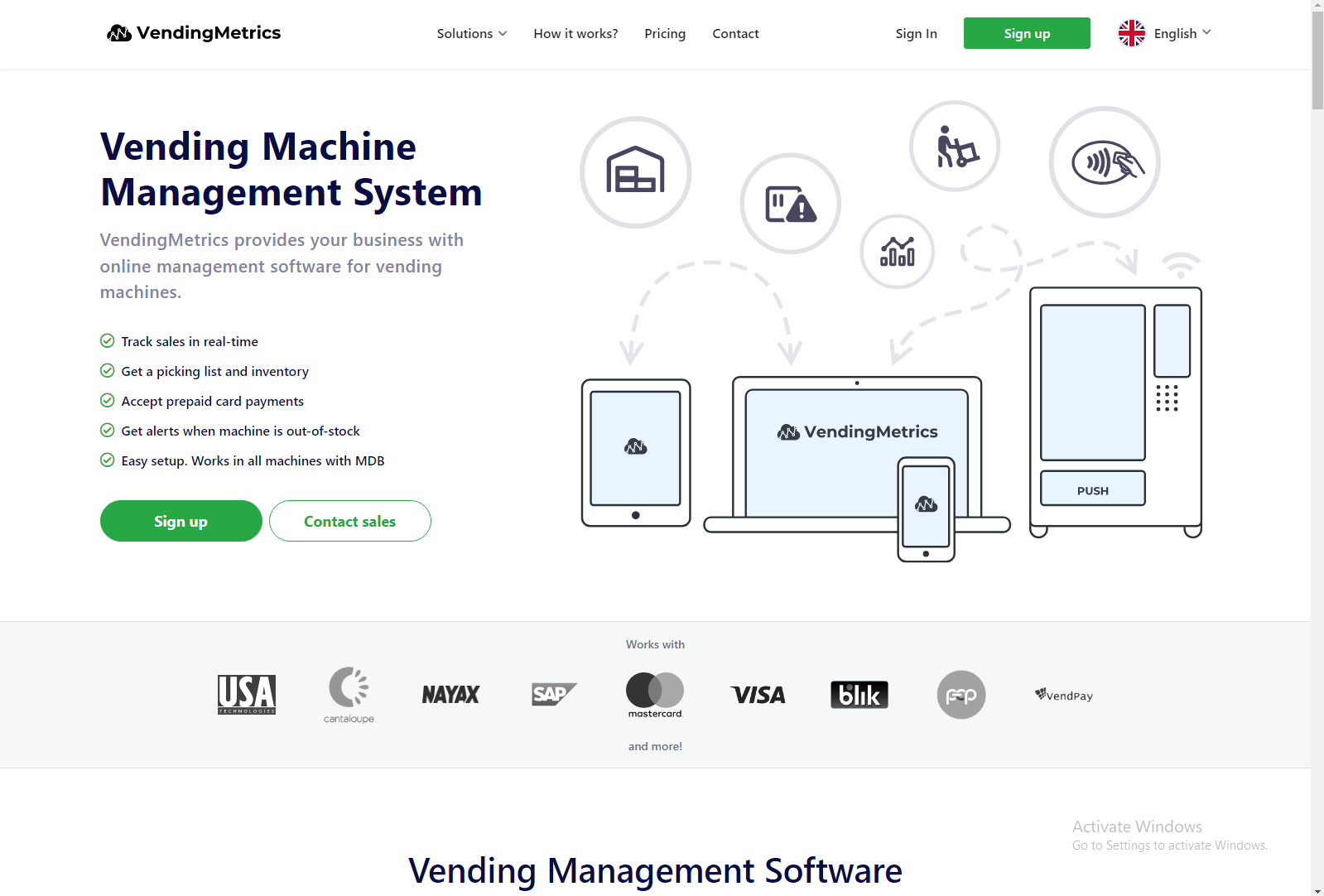 VendingMetrics