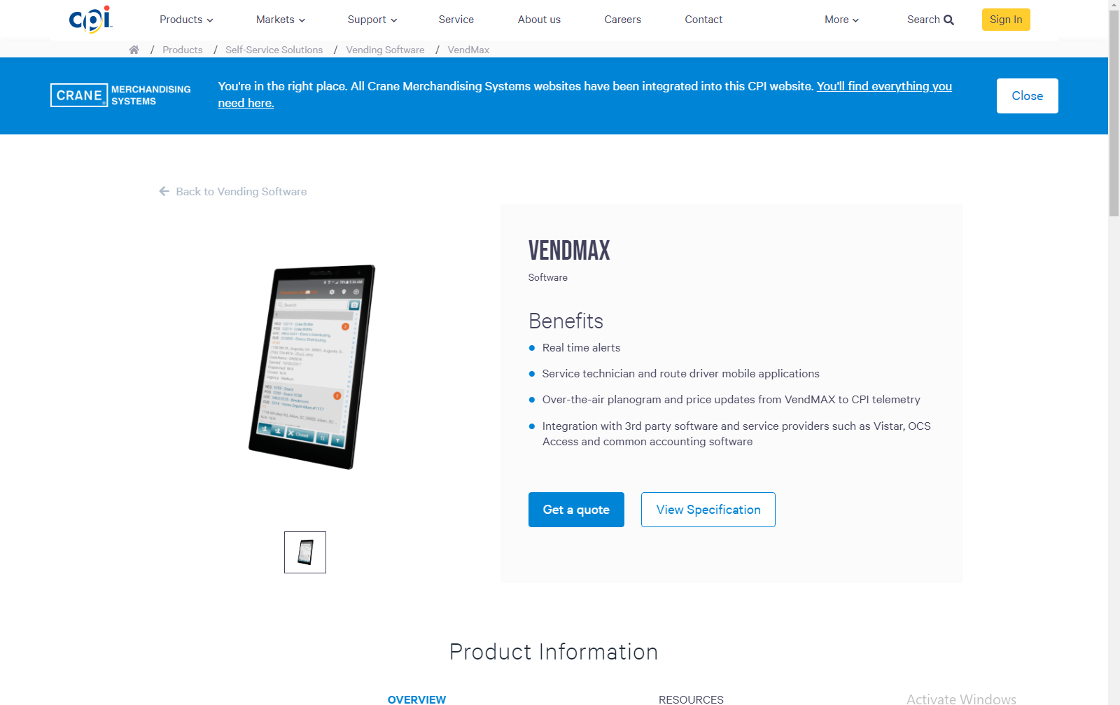 VendMAX