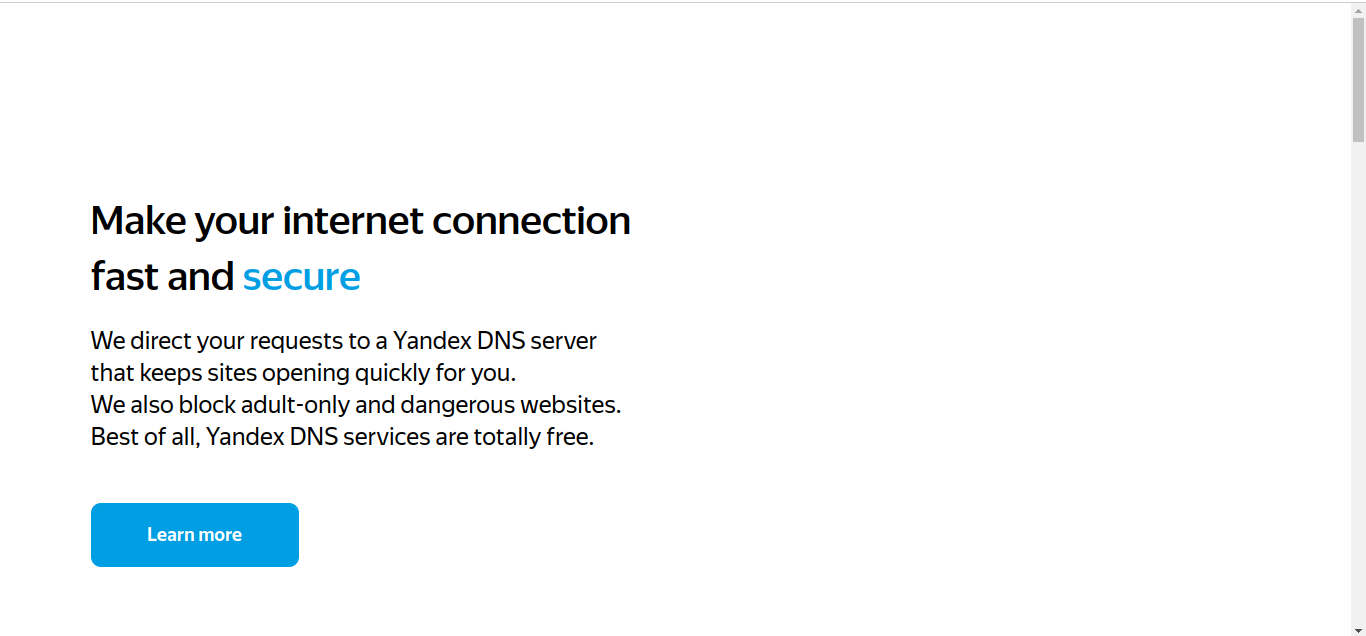 Yandex DNS