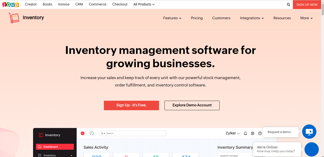 13+ Best Inventory Management Software of 2023 (Free Guide) 5 Zoho Inventory