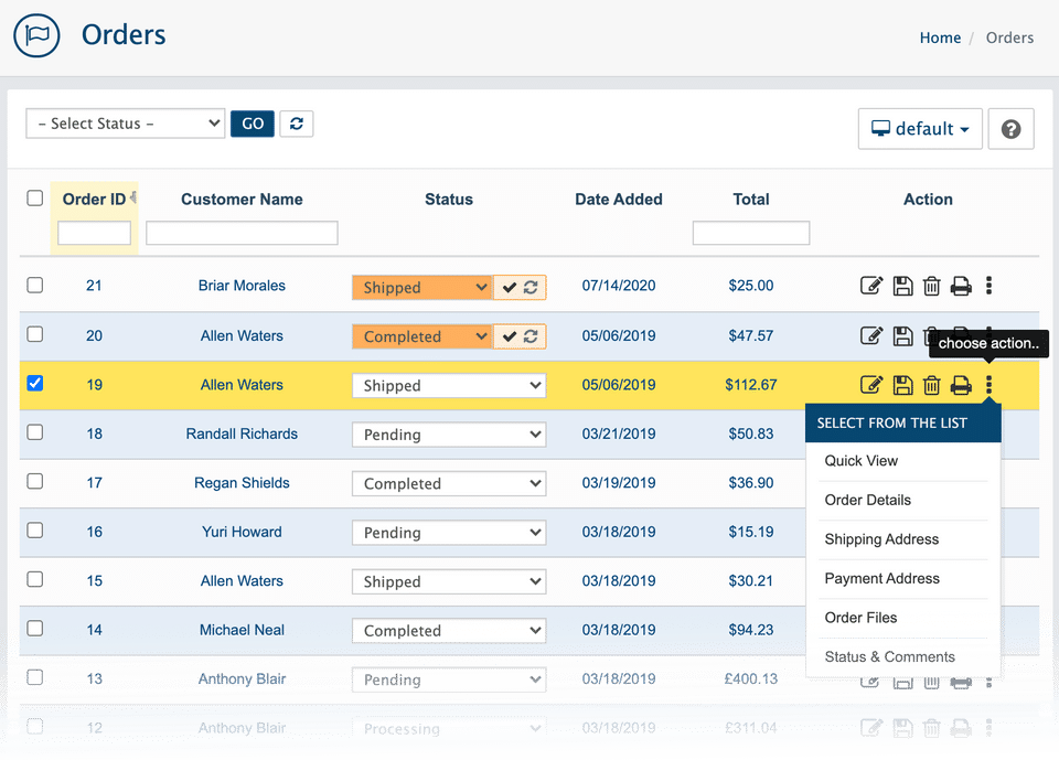 AbanteCart screenshot 1