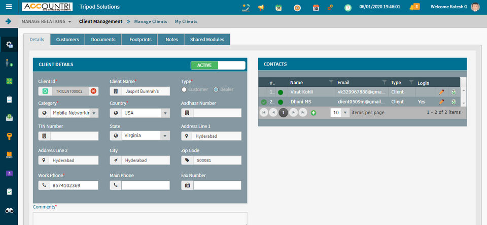 Accountri screenshot 3