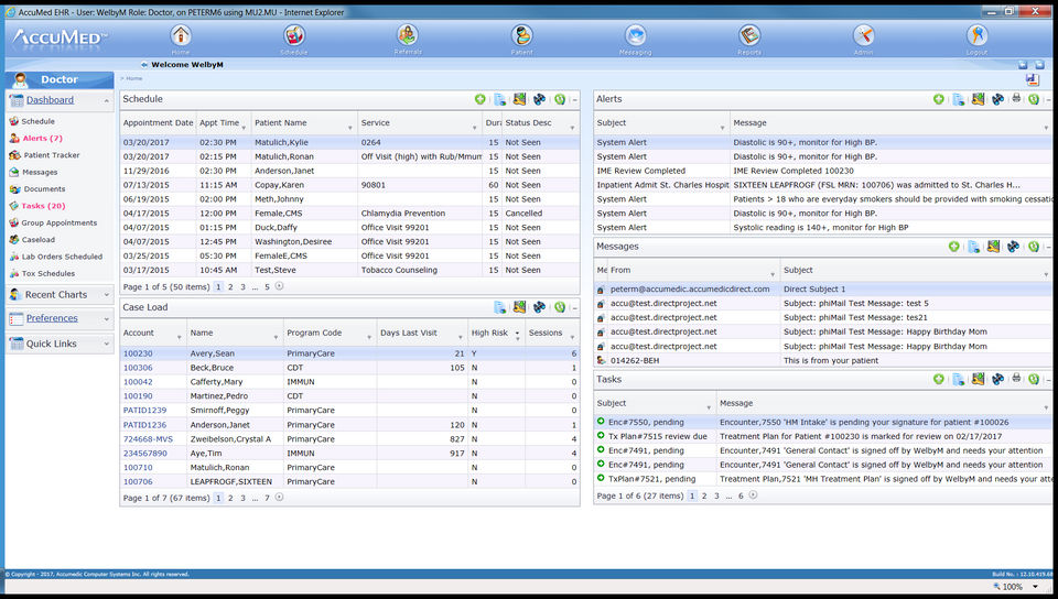 AccuMed Behavioral Health EHR screenshot 3