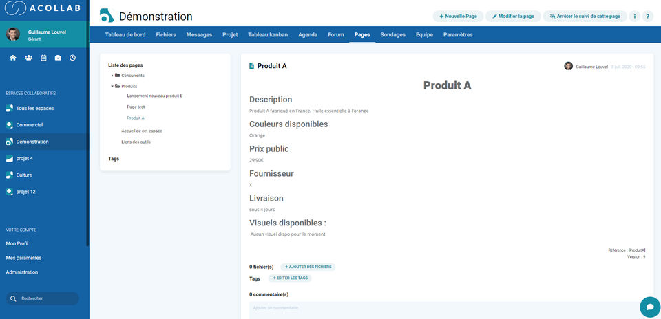 Acollab screenshot 2