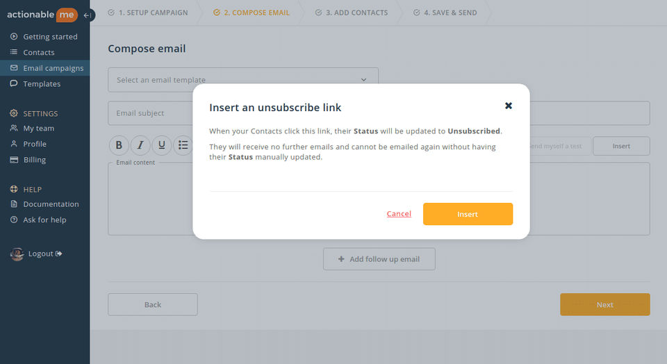 actionable.me screenshot 2