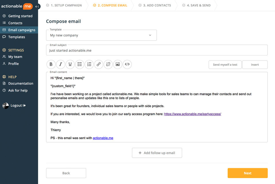 actionable.me screenshot 3