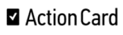 Action Card logo