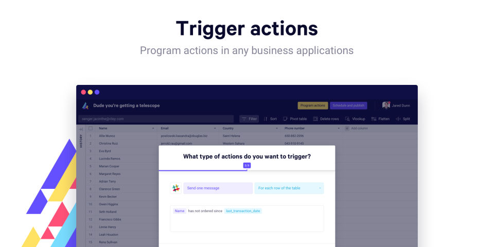 Actiondesk screenshot 3