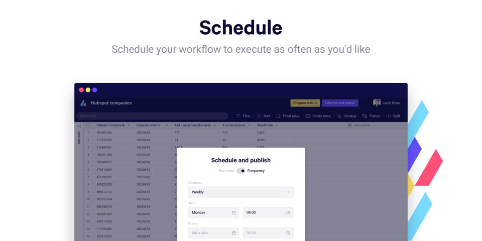 Actiondesk screenshot 2