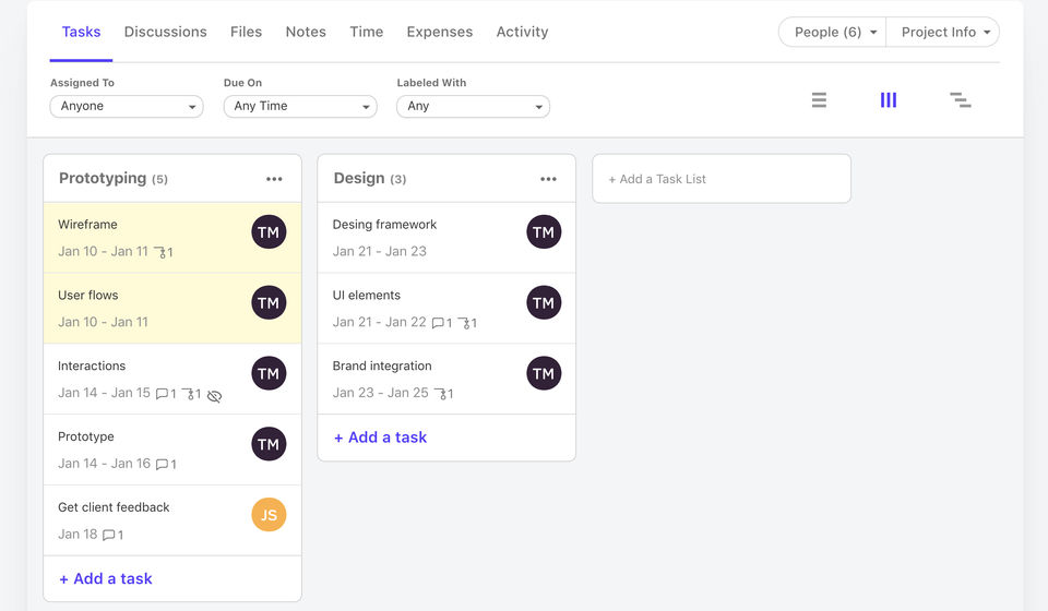 ActiveCollab screenshot 2