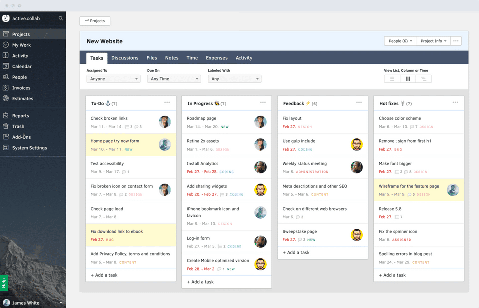 ActiveCollab screenshot 4