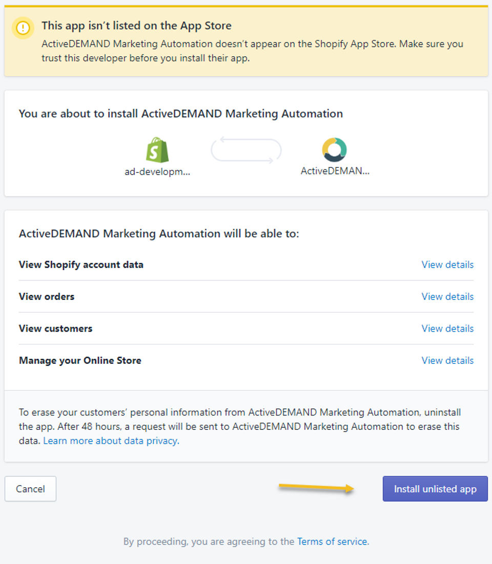 ActiveDEMAND screenshot 2