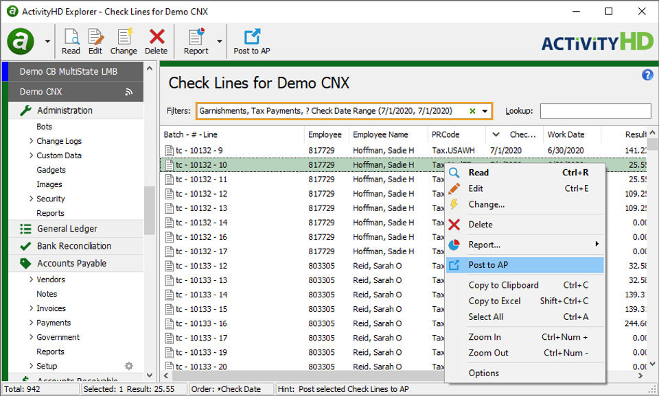 ActivityHD screenshot