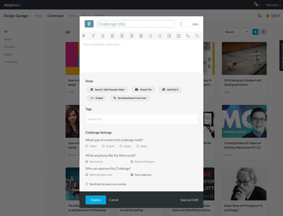 AdaptiveU screenshot 1