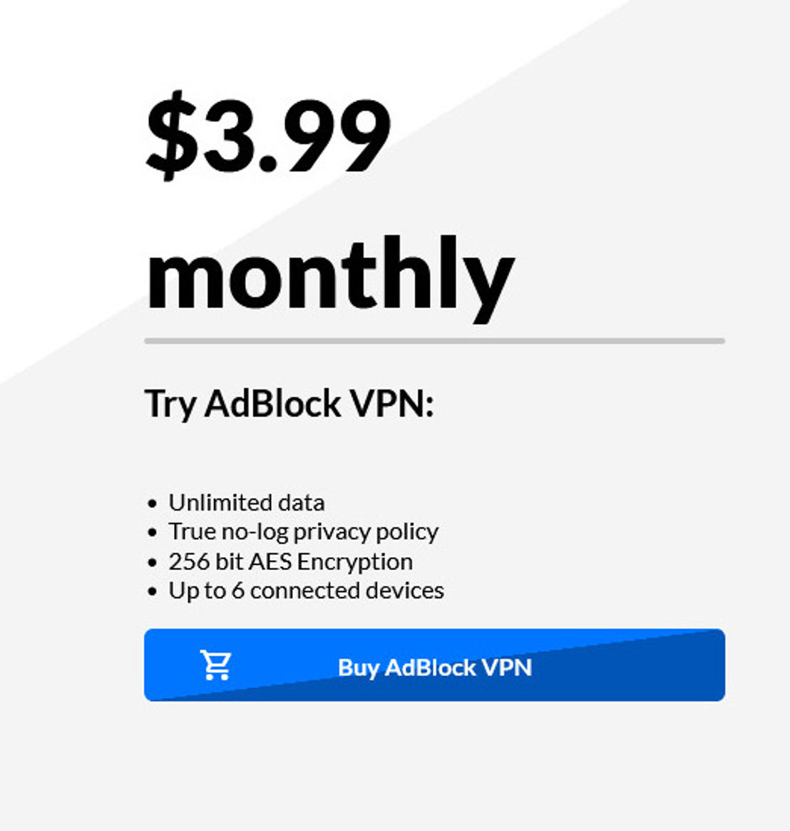AdBlock VPN pricing 1