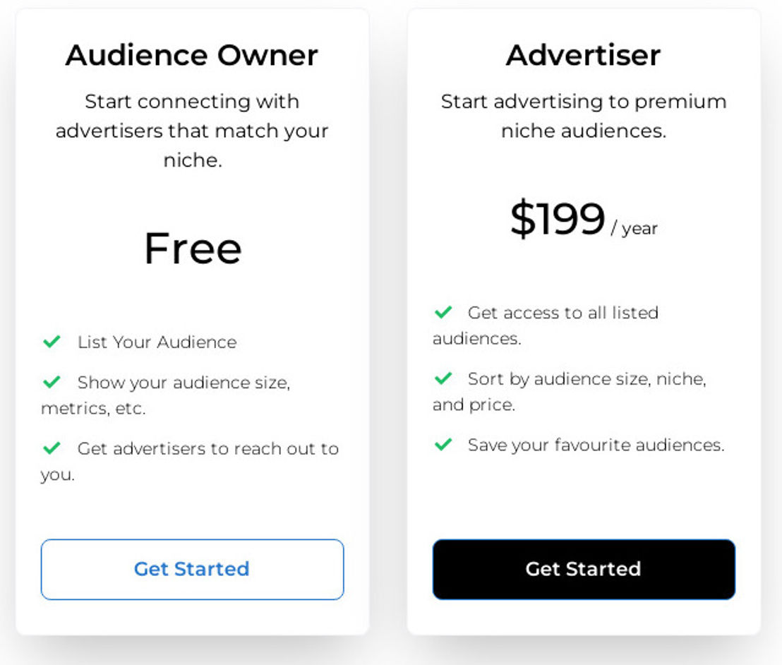 AdCove pricing