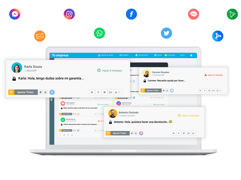 Adereso Helpdesk screenshot 1