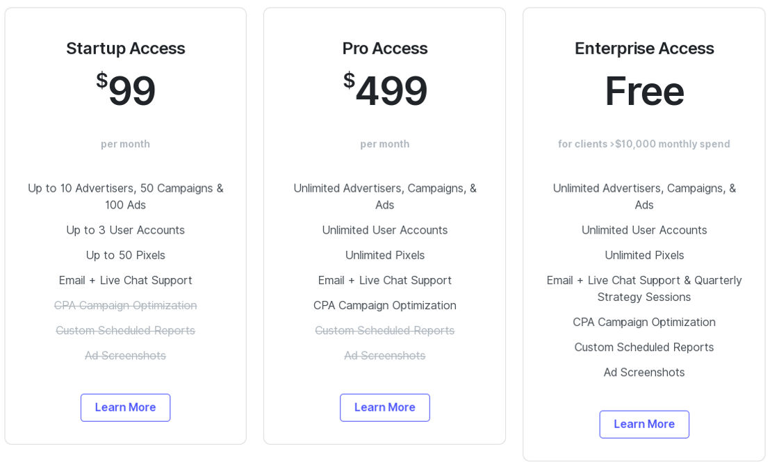 AdLib pricing 1