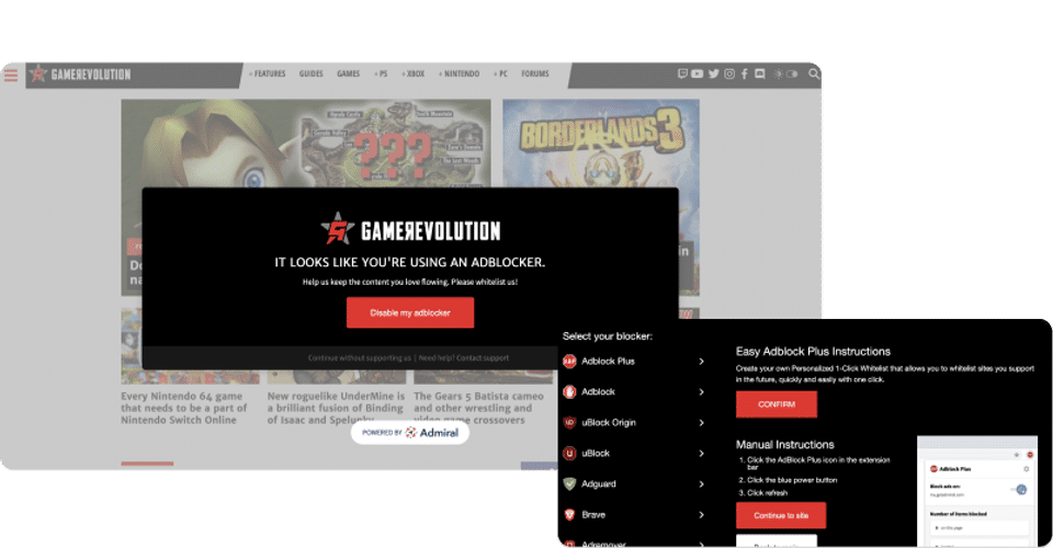 Admiral screenshot 4