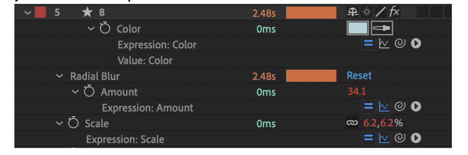 Adobe After Effects screenshot
