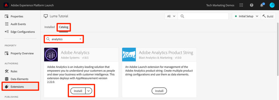 Adobe Analytics screenshot 1
