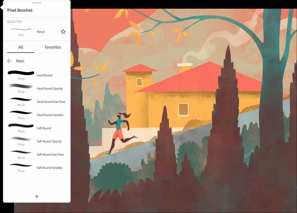 Adobe Fresco screenshot 1