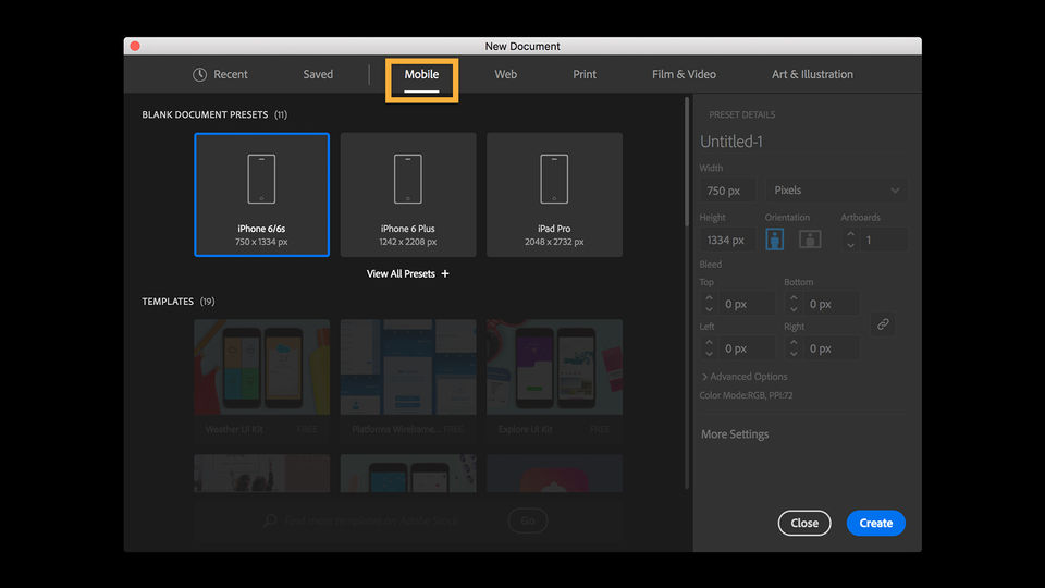 Adobe Illustrator screenshot 1